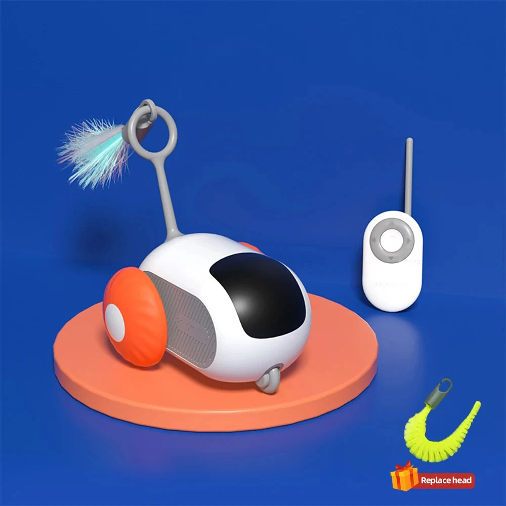 đ§ Jouet Intelligent pour Chat 2 Modes â Voiture TĂ©lĂ©commandĂ©e Automatique đŸ
