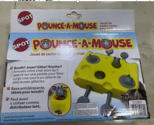 🧠 Jouet Interactif Intelligent pour Chat – Anti-étouffement, Résistant & Hygiénique 🐾