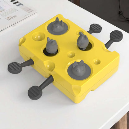 🧠 Jouet Interactif Intelligent pour Chat – Anti-étouffement, Résistant & Hygiénique 🐾