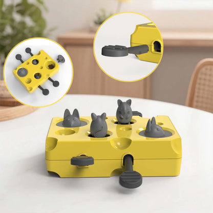 🧠 Jouet Interactif Intelligent pour Chat – Anti-étouffement, Résistant & Hygiénique 🐾